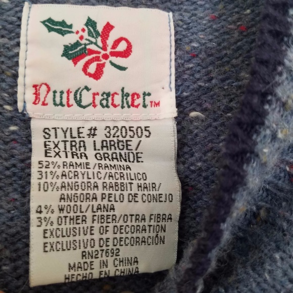 Vintage - Christmas Sweater by Nutcracker - Picture 7 of 7